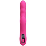 PRETTY LOVE - VIBRATORE A CONIGLIO MULTIFUNZIONE INVERNALE CON DISPLAY LED ROSA